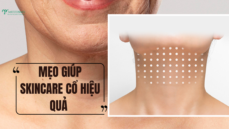 5 bước skincare cổ giúp ngừa nhăn sớm và không bị lộ tuổi thật